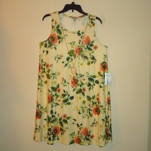 J For Justify Women's Floral Summer Dress Chain Size-3X